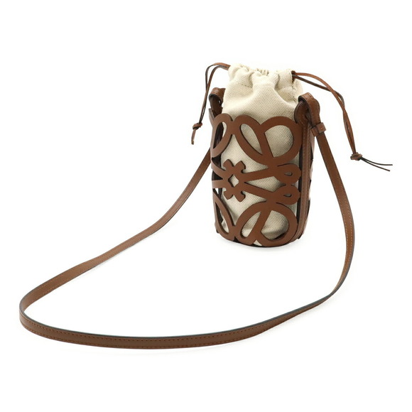 LOEWE Brown Shoulder Bag - Picture 3 of 8